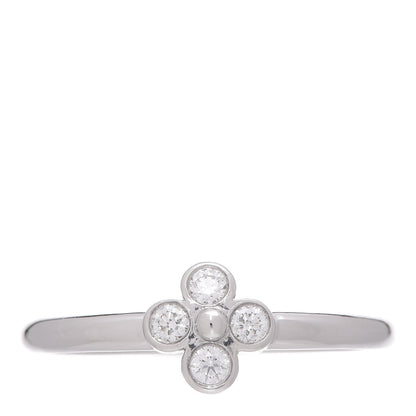 Tiffany Platinum Diamond Lace Ring 53 6.25 1 of 6