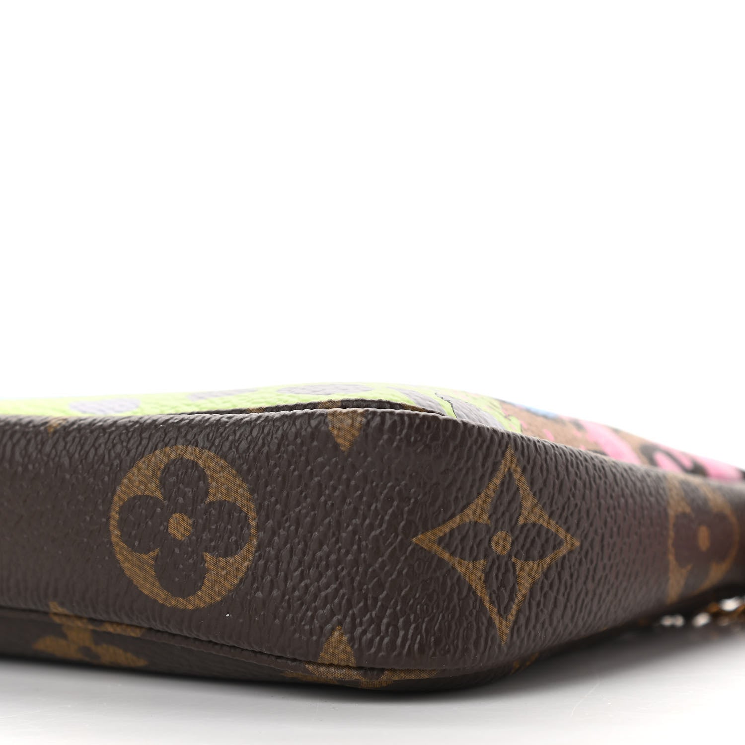 Louis Vuitton Monogram 2021 Christmas Animation Japanese Garden Mini Pochette Accessories Wisteria Pink 10 of 10