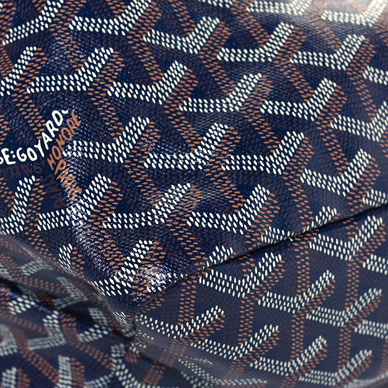 Goyard Goyardine Saint Louis PM Navy 8 of 10