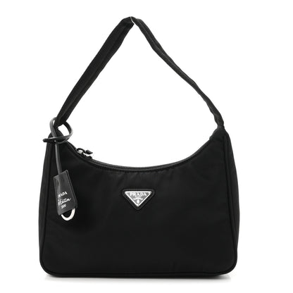Prada Tessuto Nylon Mini Re-Edition 2000 Bag Black 1 of 11