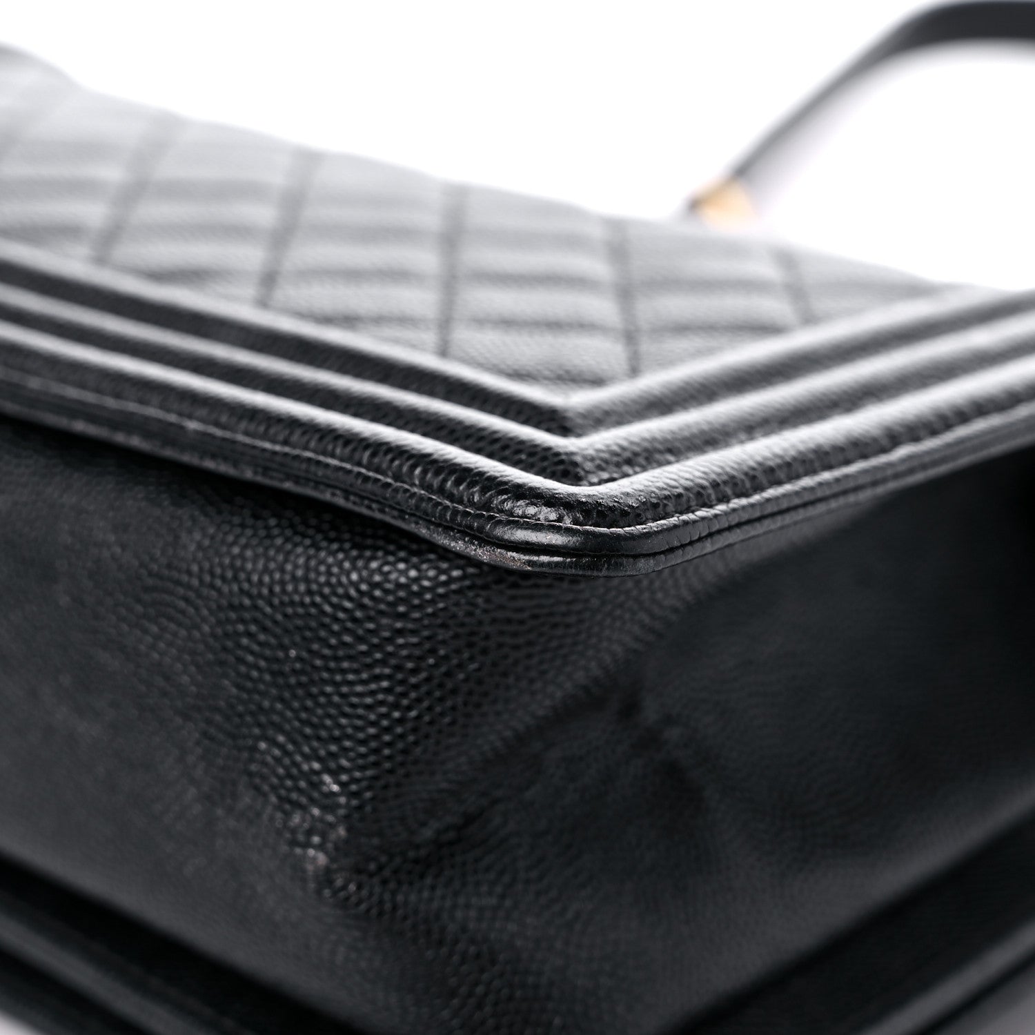 Chanel Caviar Quilted Medium Boy Flap Black 11 of 18