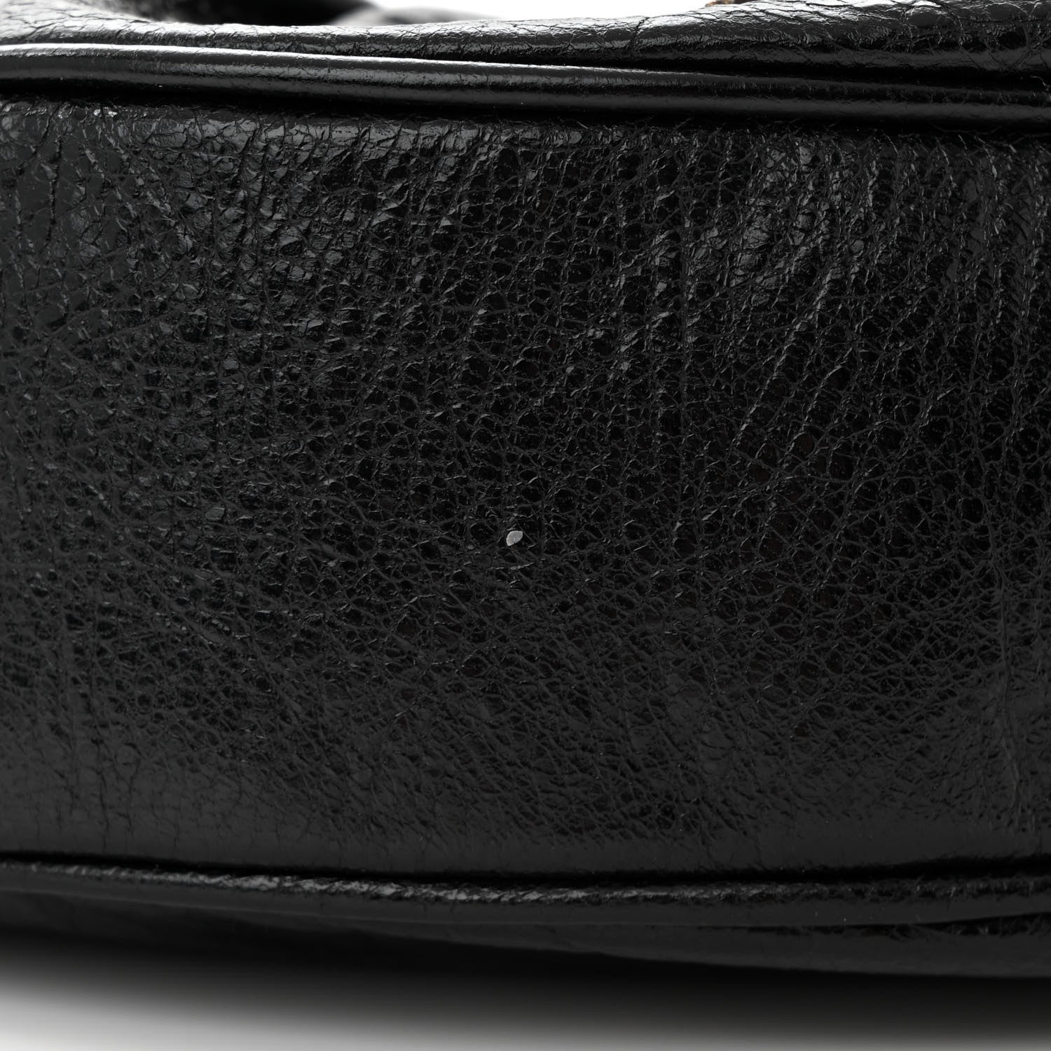 Balenciaga Agneau Arena Pin Embellished Le Cagole Shoulder Bag XS Black 12 of 13