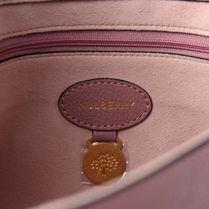 Mulberry Calfskin Goat Medium Lily Flap Dark Blush 10 of 14