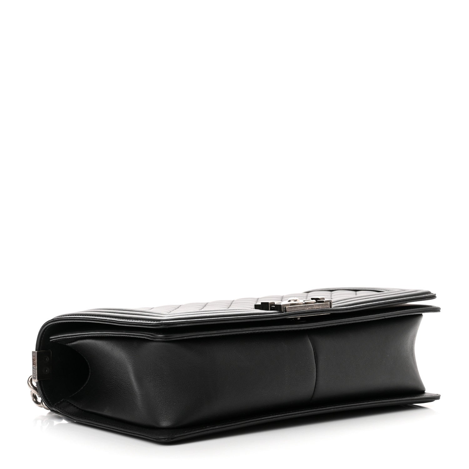 Chanel Calfskin Quilted New Medium Boy Flap Black 3 of 9
