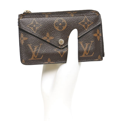 Louis Vuitton Monogram Recto Verso Card Holder Black 2 of 8