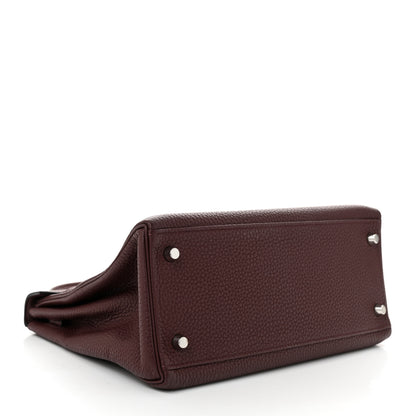 Hermes Togo Kelly Retourne 28 Rouge H 4 of 10