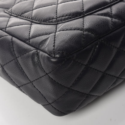 Chanel Caviar Quilted Jumbo Single Flap Black 16 of 16