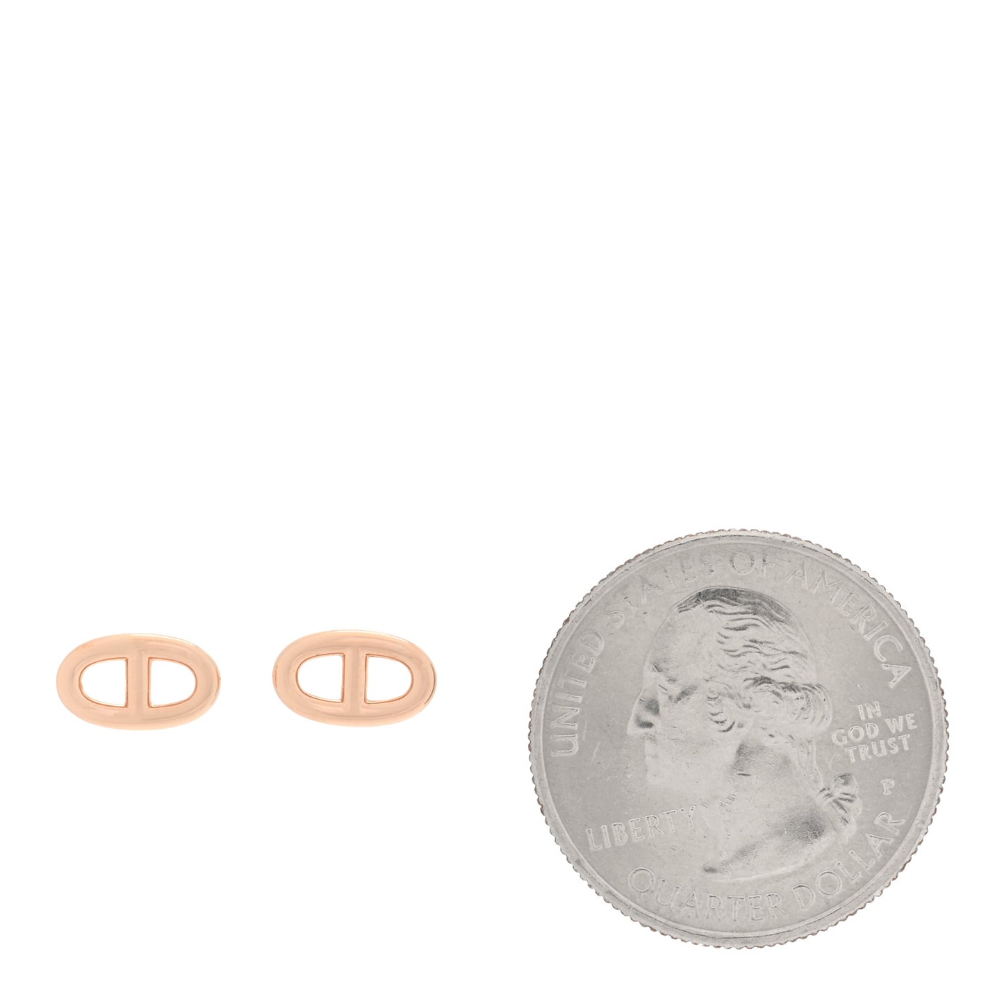18K Rose Gold TPM Farandole Stud Earrings