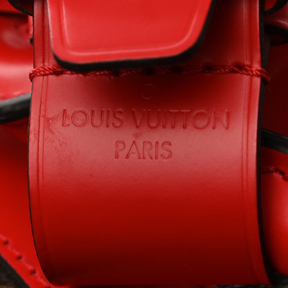Louis Vuitton Calfskin Monogram Keepall Bandouliere 50 Coquelicot 6 of 10