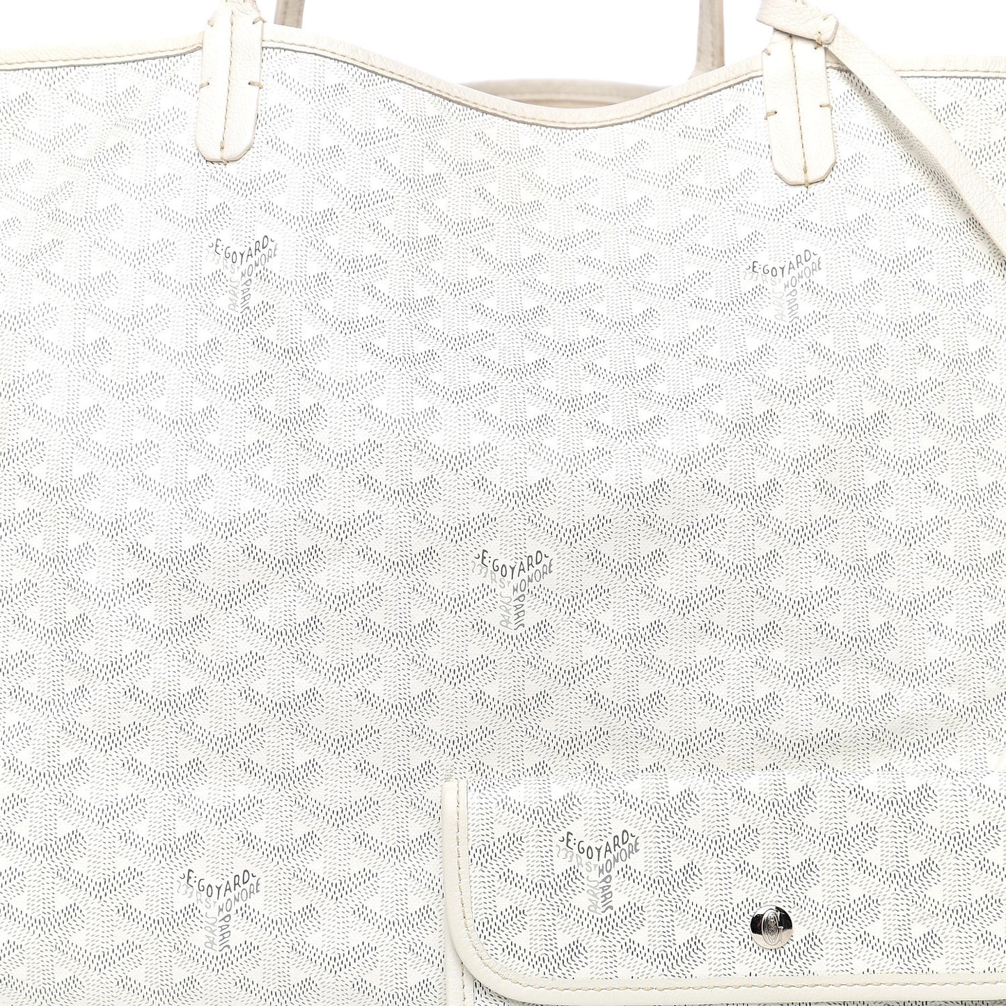 Goyardine Saint Louis GM White