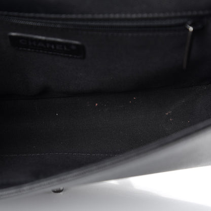 Chanel Caviar Quilted New Medium Boy Flap So Black 12 of 15