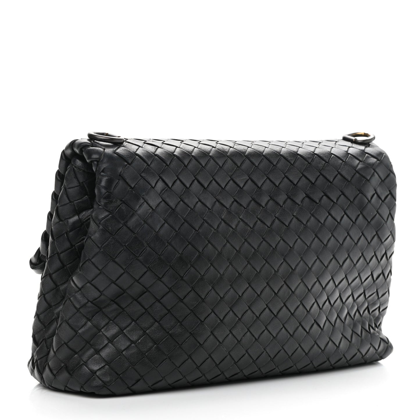 Nappa Intrecciato Small Olimpia Bag Black