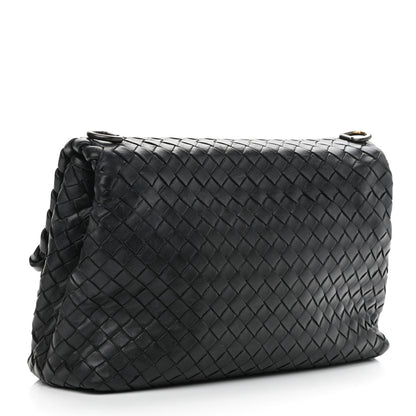 Bottega Veneta Nappa Intrecciato Small Olimpia Bag Black 2 of 9