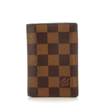 Louis Vuitton Damier Ebene Pocket Organizer NM 1 of 7