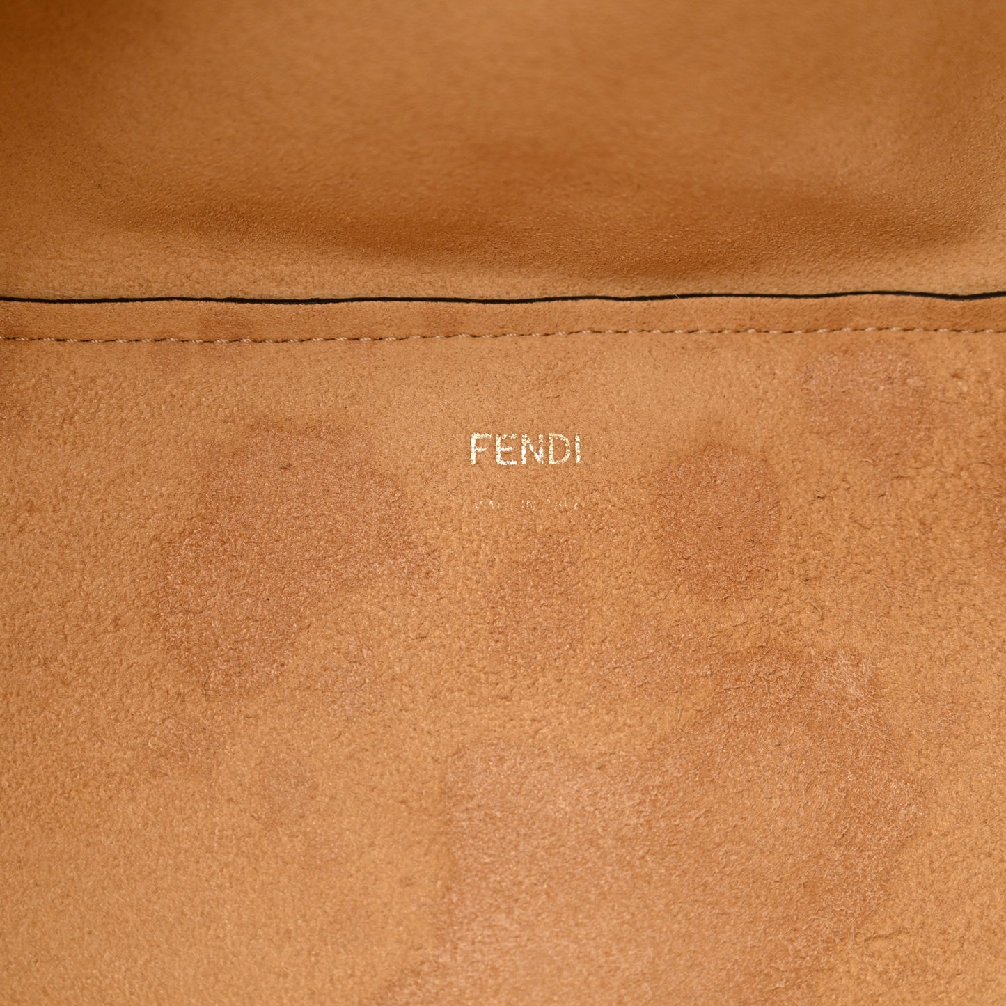 Fox Fur Sheepskin Elaphe Plexiglass FF Embossed XL Fendi Sunshine Shopper Tote Natural