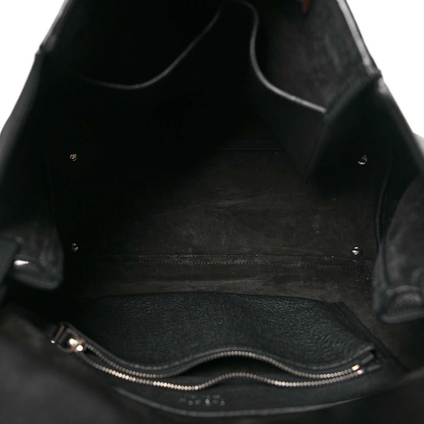 Grained Calfskin Sidekick Black