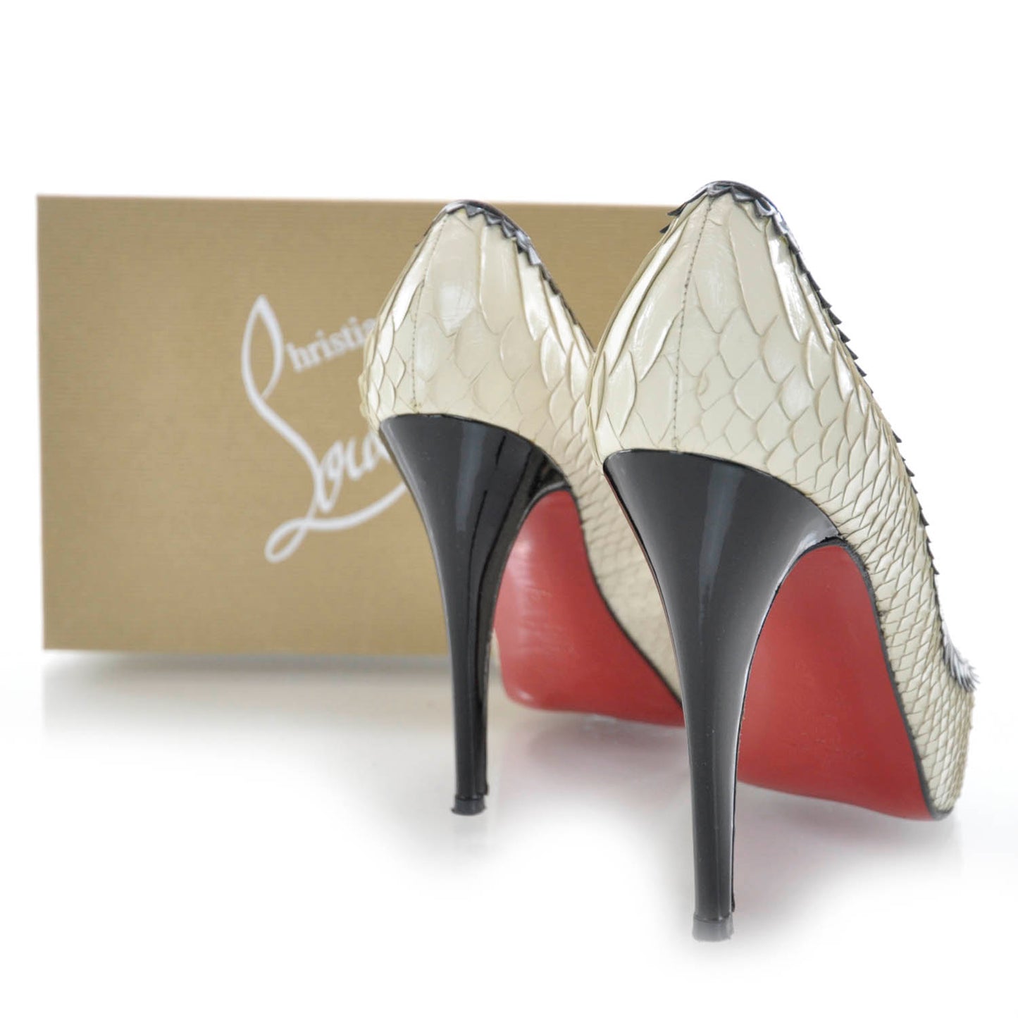 Pitone Python Jaws 120 Platform Pumps 40