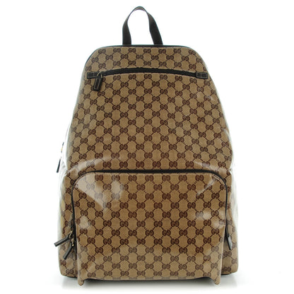 Gucci Crystal Monogram Backpack Dark Brown 1 of 7