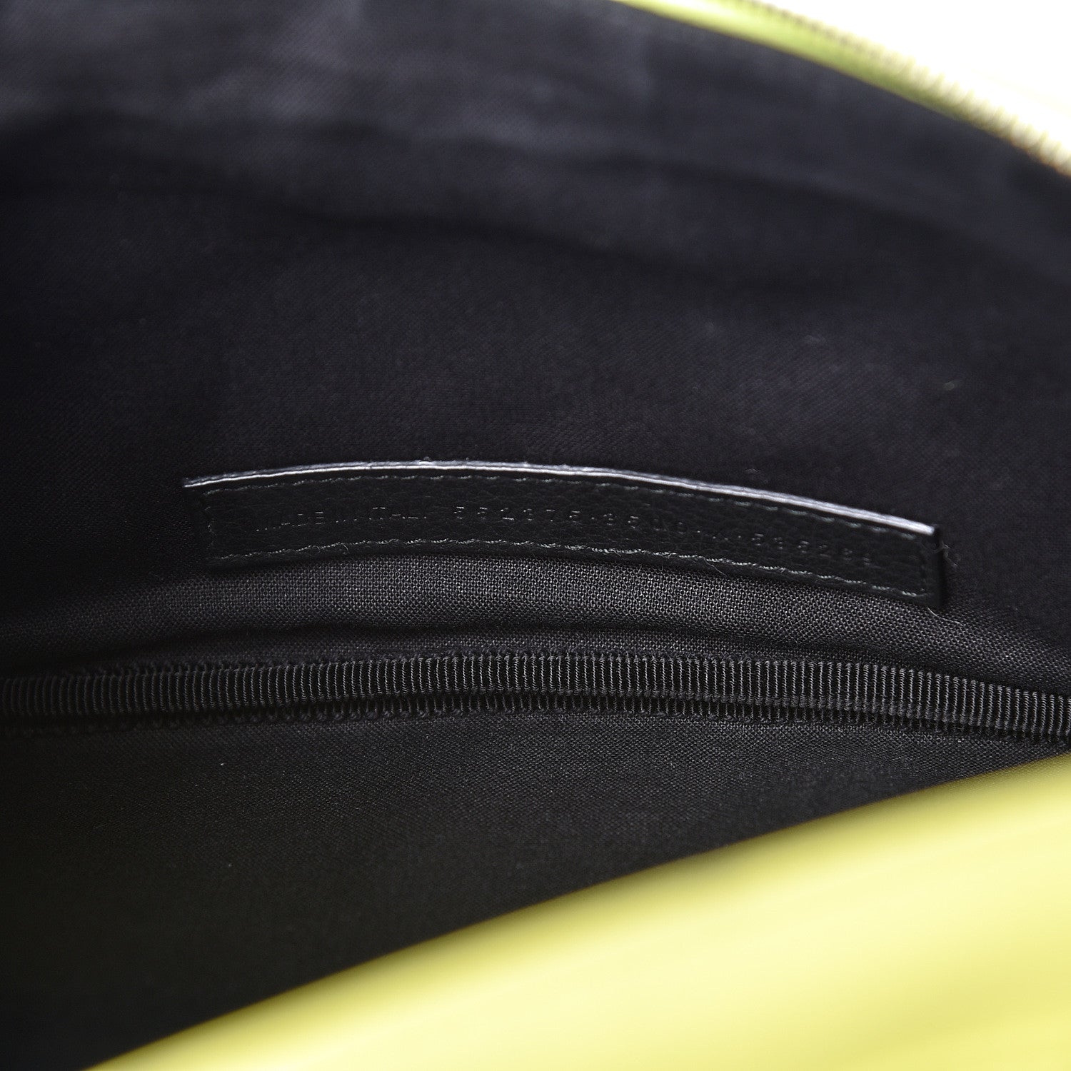 Balenciaga Smooth Calfskin Logo Large Everyday Beltpack Acid Green 7 of 12