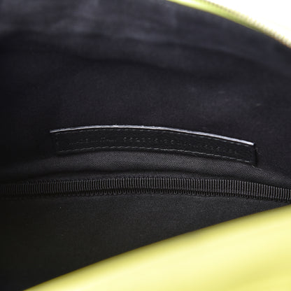 Balenciaga Smooth Calfskin Logo Large Everyday Beltpack Acid Green 7 of 12
