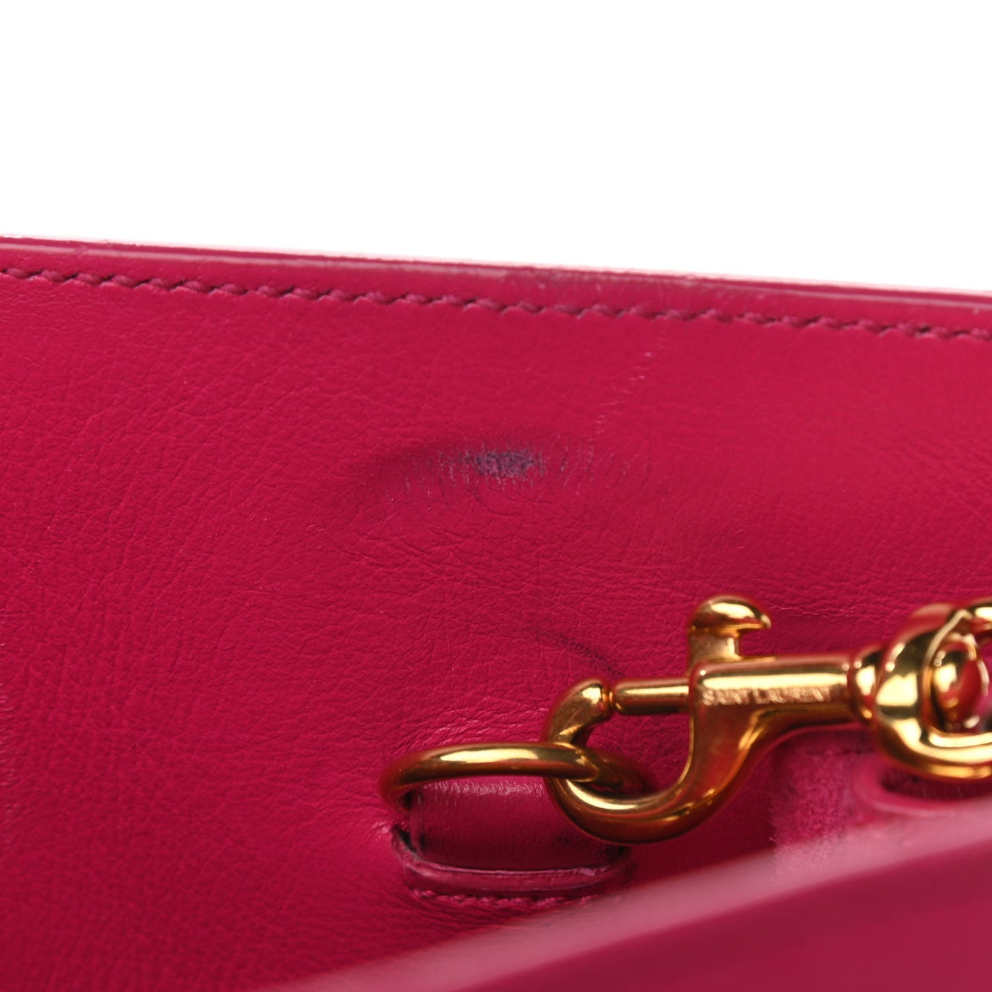 Calfskin Small Sac De Jour Lipstick Fuchsia