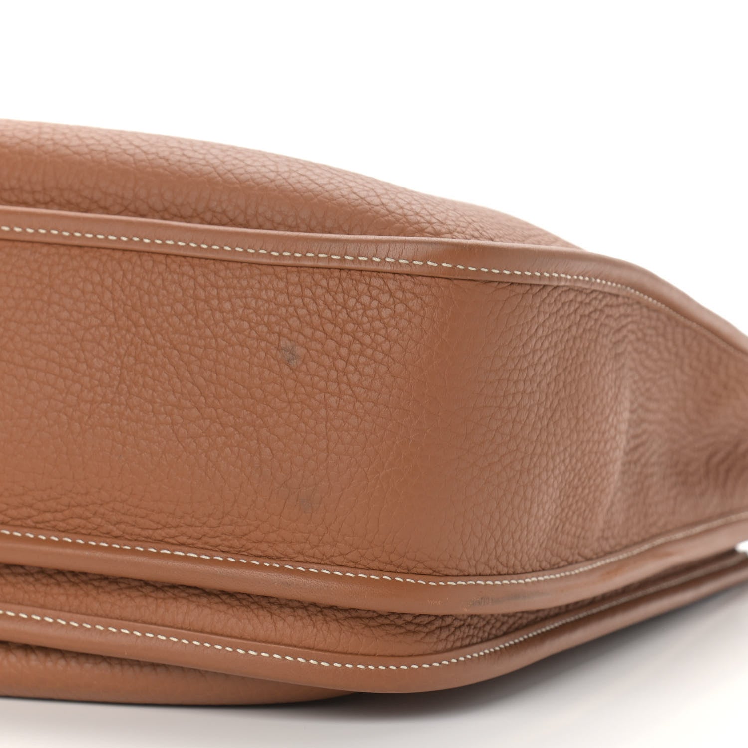 Hermes Taurillon Clemence Evelyne III GM Gold 9 of 10