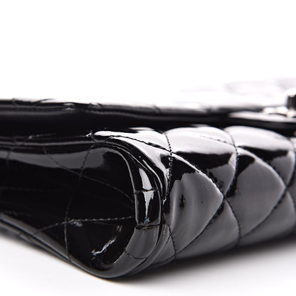 Chanel Patent Quilted Clutch with Chain Flap Black 8 of 10