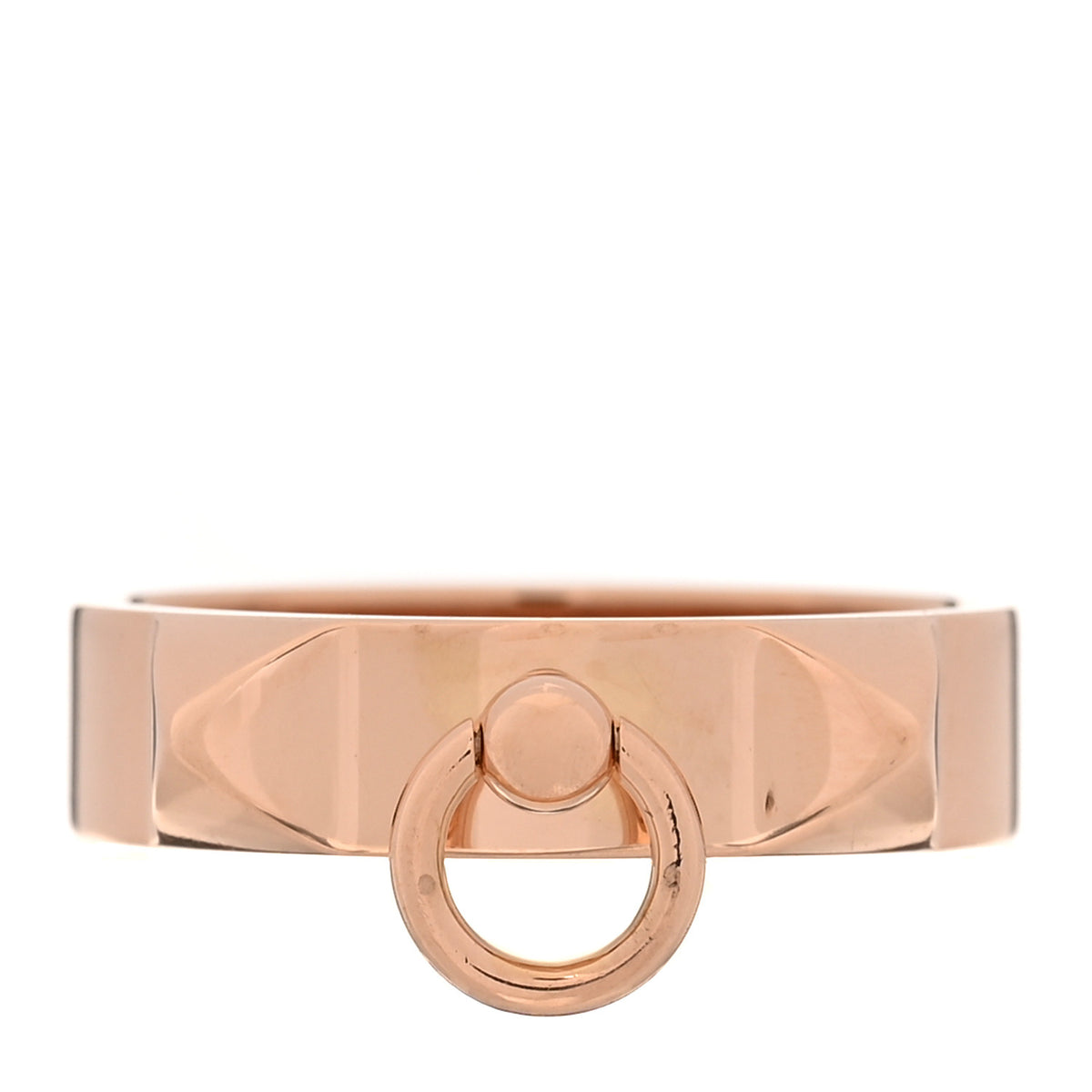 18K Rose Gold PM Collier De Chien Ring 56 7.75