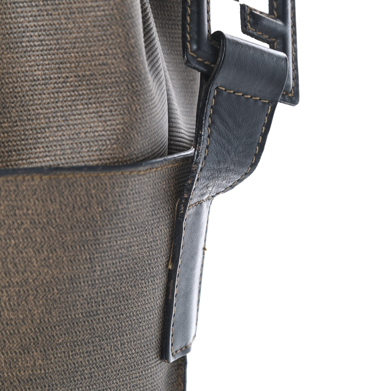 Fendi Coated Canvas Bucket Bag Brown 14 of 15