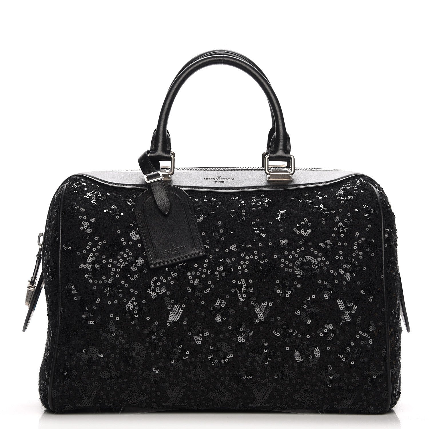 Louis Vuitton Sequin Monogram Sunshine Express Speedy Black 1 of 8