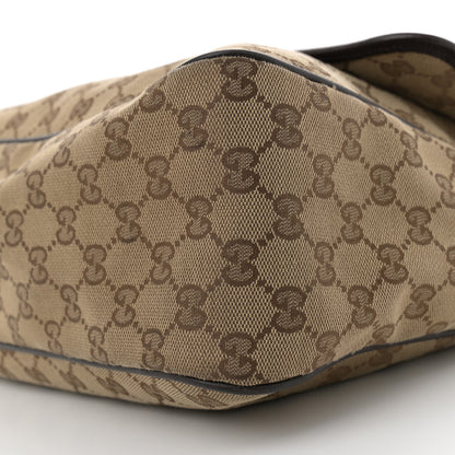 Gucci Monogram Web Medium Flap Messenger Beige Dark Brown 10 of 10
