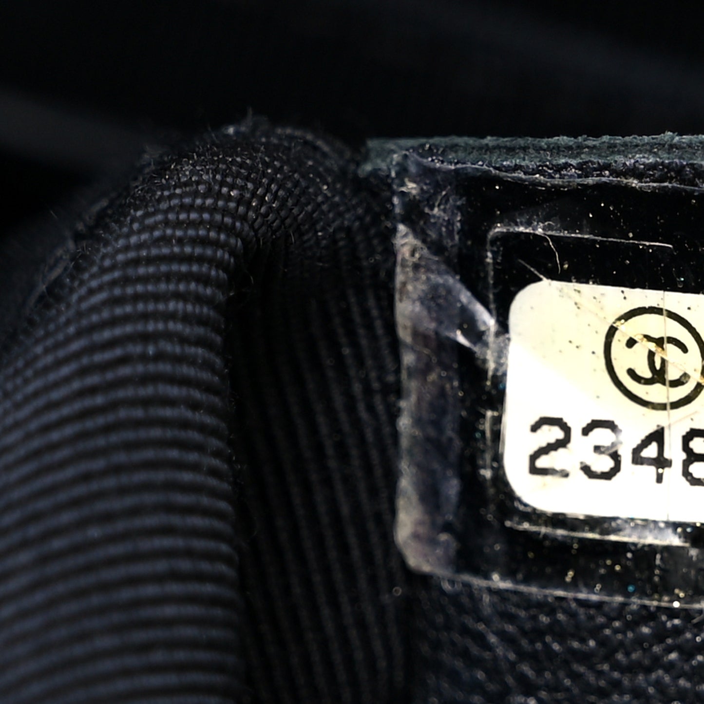 Lambskin Quilted Cuba Drawstring Tote Red White Blue