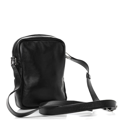 Saint Laurent Lambskin Sid Messenger Bag Black 3 of 8