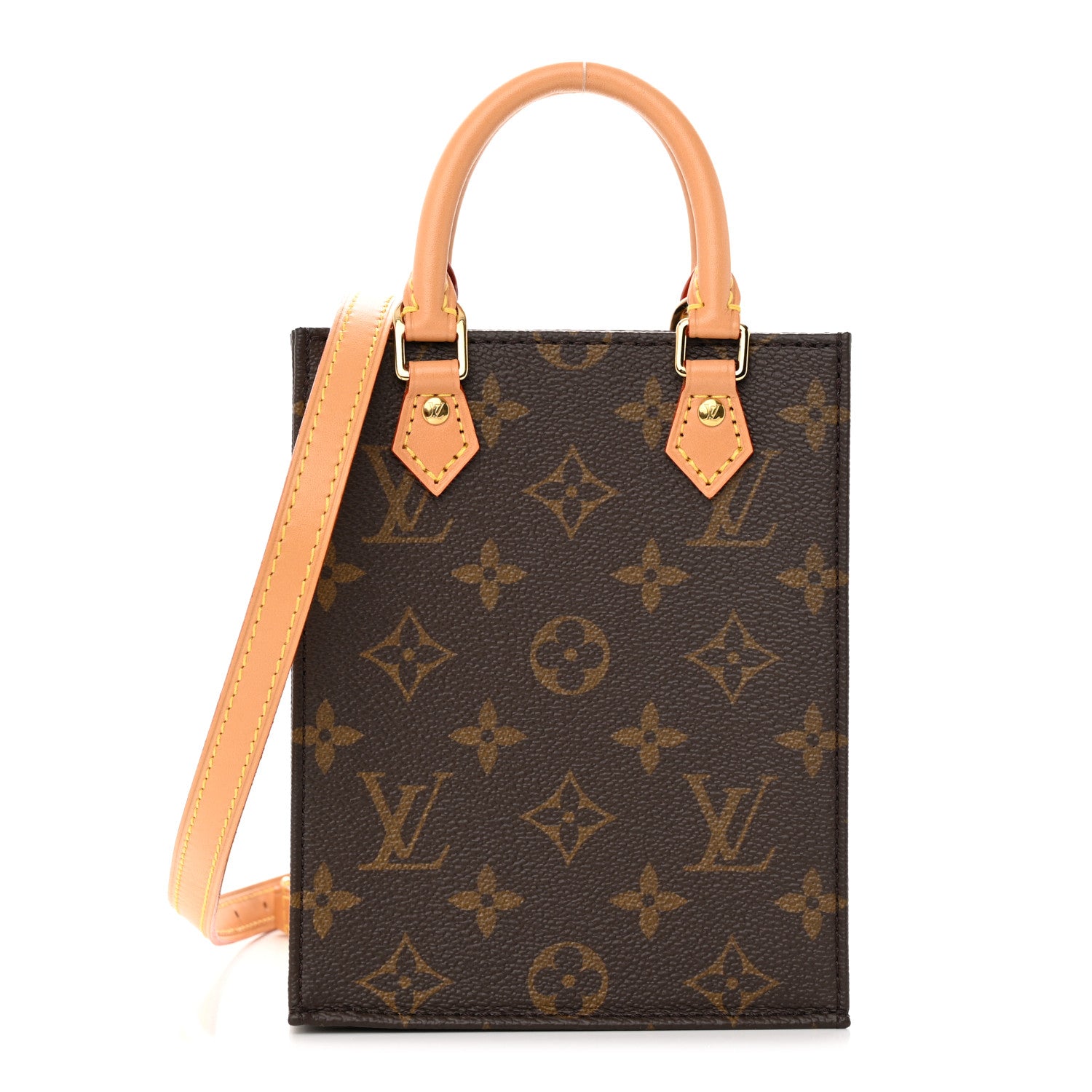 Louis Vuitton Monogram Petit Sac Plat 1 of 11