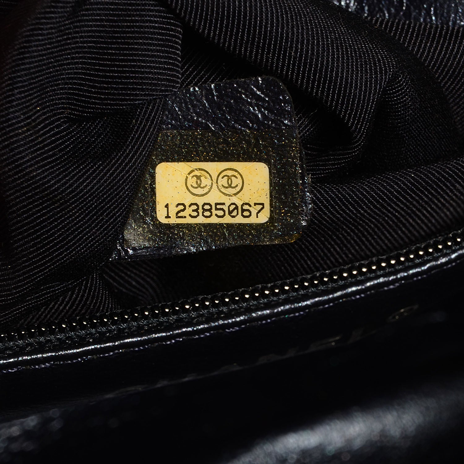 Chanel Metallic Aged Calfskin Quilted Medium Reissue Camera Case Bag Blue 7 of 7