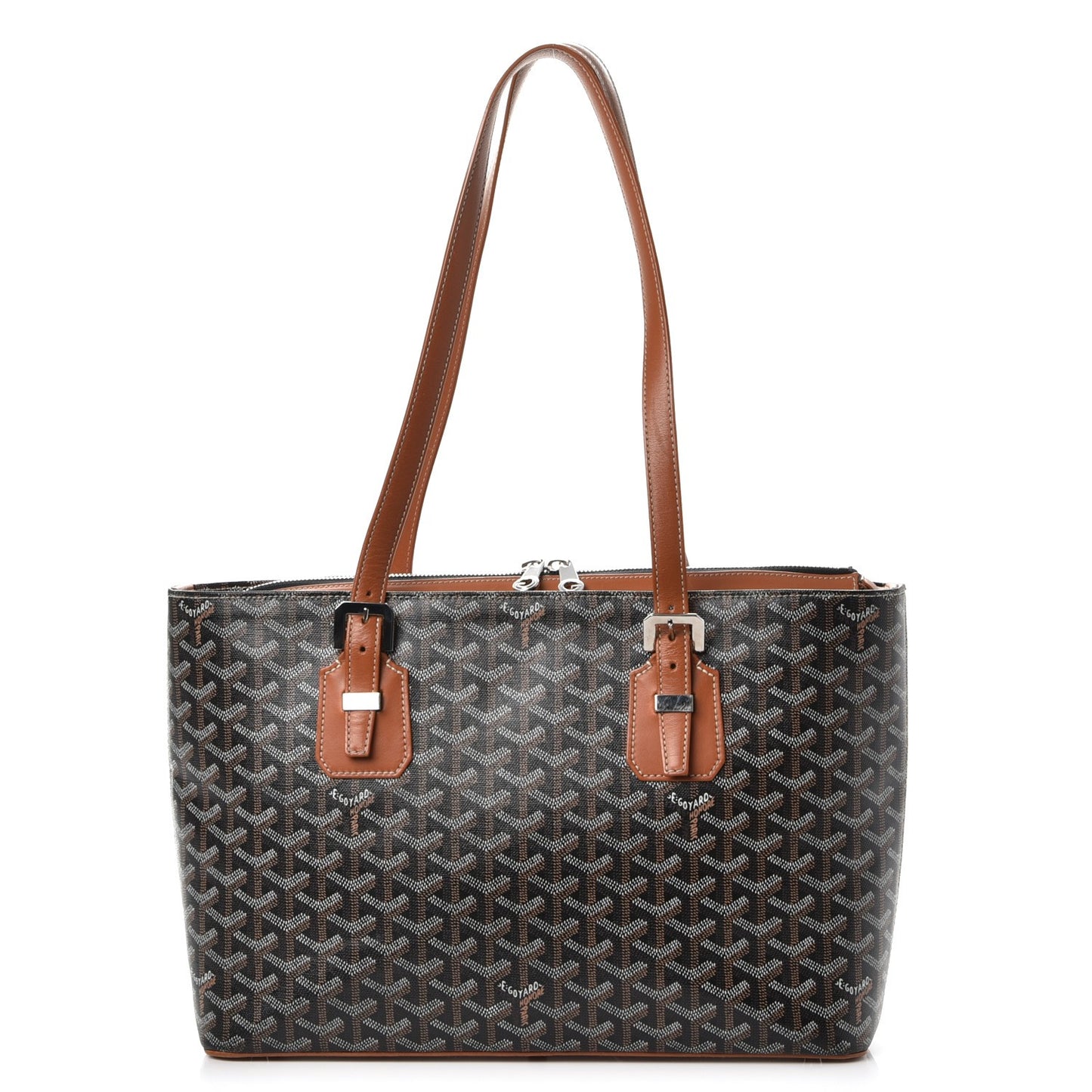 Goyardine Sac Marie Galante MM Black Gold