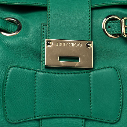 Jimmy Choo Grainy Calfskin Small Ramona Satchel Green 8 of 25