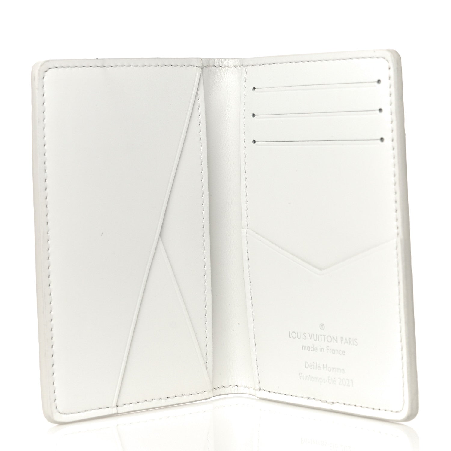 Louis Vuitton Taurillon Monogram LV Friends Pocket Organizer White 6 of 11