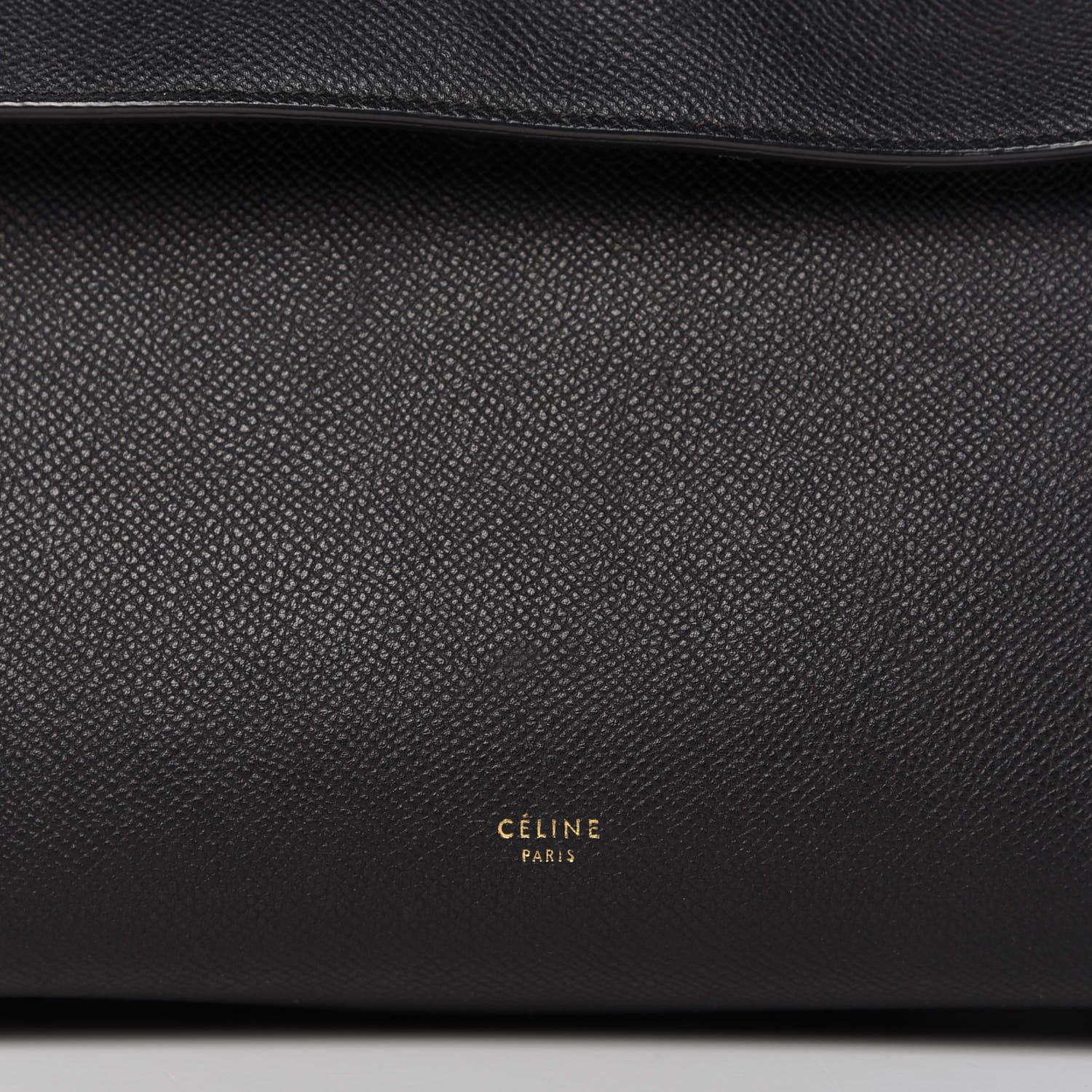 Celine Grained Calfskin Mini Belt Bag Black 8 of 9