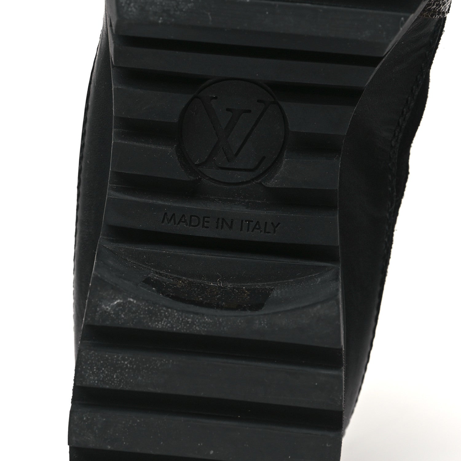 Louis Vuitton Nylon Embroidered Monogram Suede Laureate Platform Desert Boots 38 Kaki 7 of 9