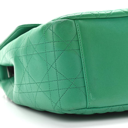 Christian Dior Lambskin Cannage Large Miss Dior Flap Green 9 of 13