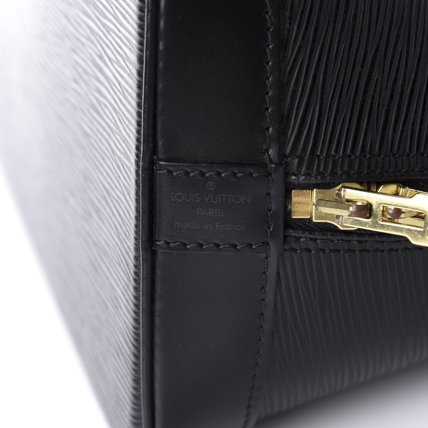 Louis Vuitton Epi Alma PM Black 8 of 10