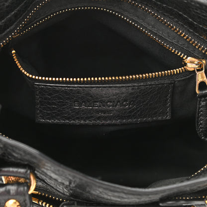 Balenciaga Agneau Giant 12 Gold Hardware Mini City Black 6 of 14