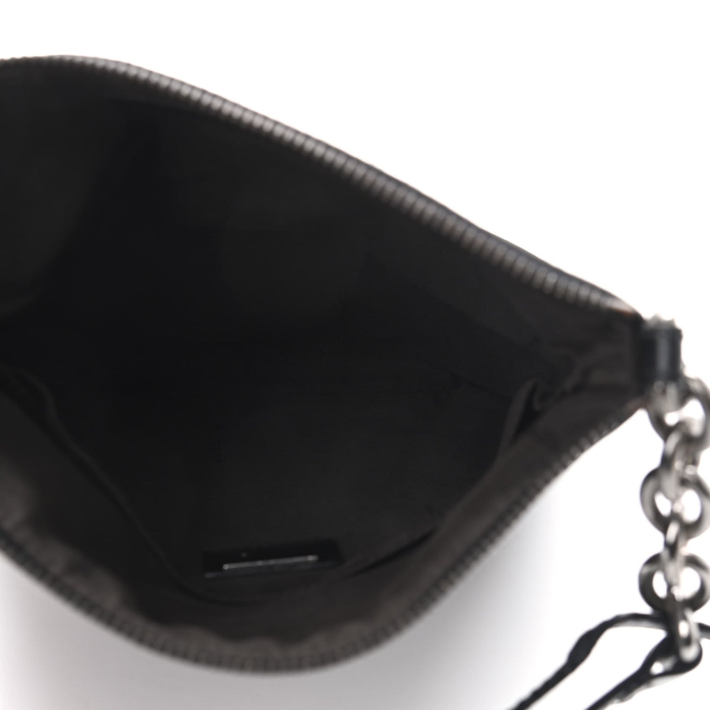 Zucchino Vitello Small Crossbody Black