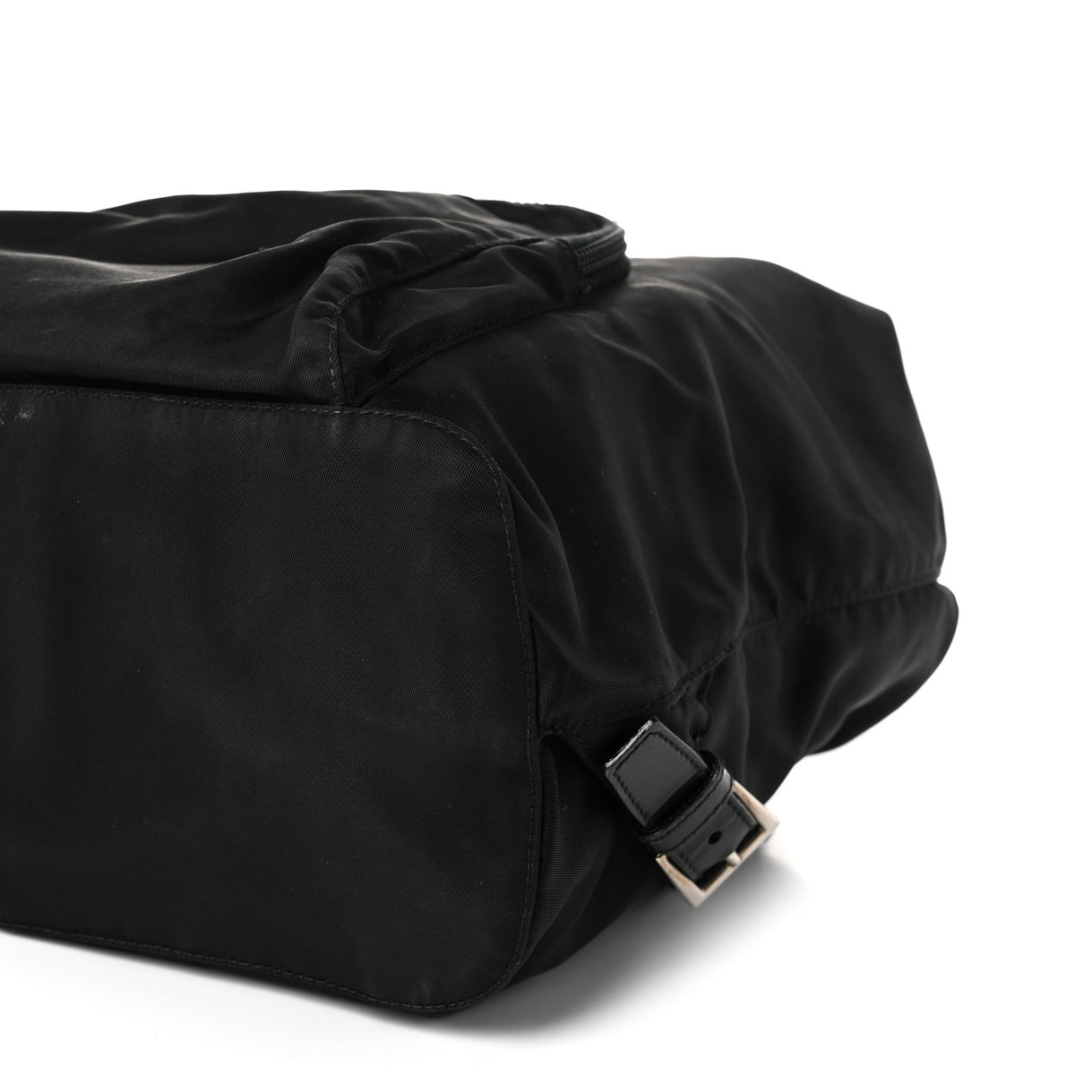Tessuto Nylon Vela Cinch Backpack Black