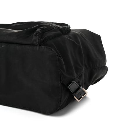 Prada Tessuto Nylon Vela Cinch Backpack Black 8 of 9
