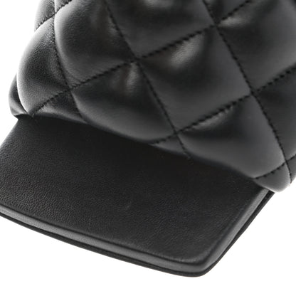 Bottega Veneta Nappa Matelasse Padded Mule Sandals 35 Black 10 of 10