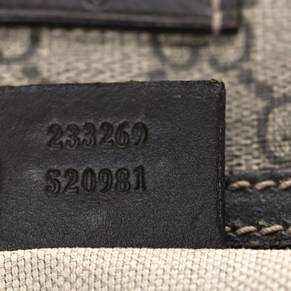 Gucci GG Supreme Monogram Belt Bag Dark Brown 7 of 10
