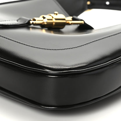 Gucci Boarded Dyana Lux Calfskin Small Jackie 1961 Hobo Black 9 of 12