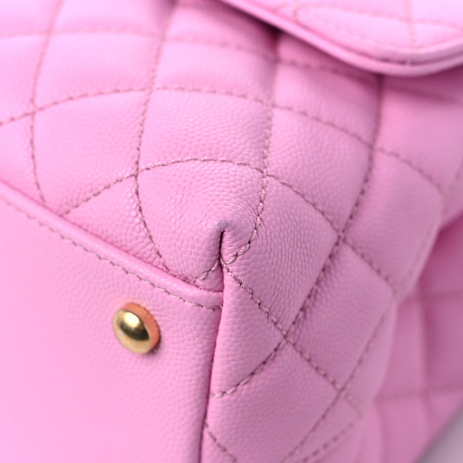 Chanel Caviar Quilted Small Coco Chain Handle Flap Lilas 10 of 10